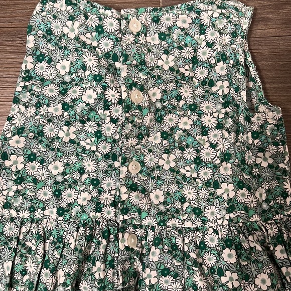 Carter’s Green Floral 18M Dress EUC - Picture 5 of 5